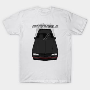 Chevrolet Monte Carlo 1984 - 1989 - black and red T-Shirt